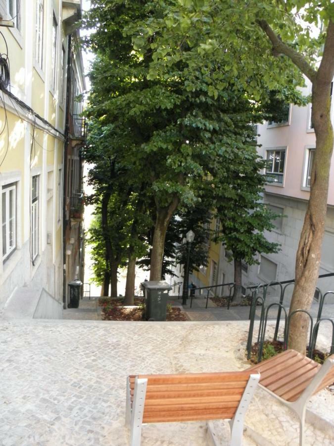 Sunny Orange Garden Apartment In Central Lisabona Exterior foto
